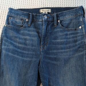 Madewell Indigo Stovepipe Jeans